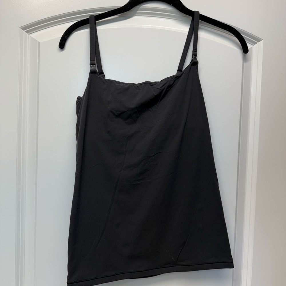 SKIMS maternity fits everybody nursing Black Camisole Top